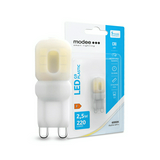 LED lámpa műnyag T10 2,5W- 25W G9 220lm 860 220-240V AC 25000h 300° 6000K Modee
