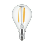 LED lámpa P45 kisgömb 4,3W- 40W E14 470lm 827 220-240V AC 15000h 2700K Classic LEDluster Philips