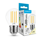 LED lámpa kisgömb P45 filament 4W- 40W E27 470lm 840 220-240V AC 25000h 360° 4000K Modee