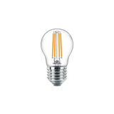 LED lámpa P45 kisgömb filament 6,5W- 60W E27 806lm 827 220-240V AC CorePro LEDLuster Philips