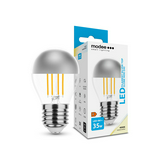 LED lámpa P45 kisgömb tetőtükrös filament 4W- 40W E27 380lm 827 220-240V AC 35000h 320° Modee