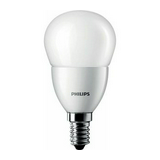 LED lámpa P48 kisgömb 3W- 25W E14 250lm 827 220-240V AC 15000h 2700K CorePro LEDluster Philips
