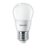 LED lámpa P48 kisgömb 7W- 60W E27 806lm 27 220-240V AC 15000h 2700K CorePro LEDlustre Philips