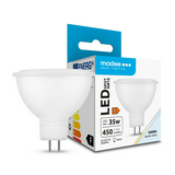 LED lámpa spot tükrös MR16 5W- 35W GU5.3 450lm 860 220-240V AC 25000h 100° 6000K Modee