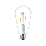 LED lámpa ST64 4W- 40W E27 470lm 827 220-240V AC 15000h 2700K Classic LEDbulb Philips