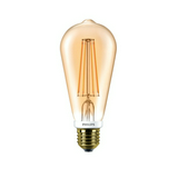 LED lámpa ST64 7W- 50W E27 630lm 820 220-240V AC 15000h 2000K Classic LEDbulb Philips