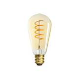 LED lámpa ST64 edison arany filament 5W- 26W E27 270lm 818 220-240V AC XLED ST64 5W-SW KANLUX