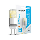 LED lámpa alumínium T20 4,2W- 40W G9 390lm 860 220-240V AC 50000h 200° 6000K Modee