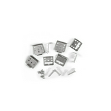 Szerelőkészlet 4fül 30mm 10mm x 30mm x LED line
