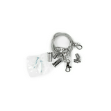 Függesztőkészlet 4sodorony +karabiner nemesacél 635mm LED line