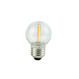 LED lámpa P45 kisgömb filament 1W- E27 50lm 827 220-240V AC 20000h 270° 2700K Lite LED line