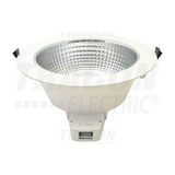 LED mélysugárzó álmennyezetbe CCT 3DIM 1x 25W 230V AC 2650lm 3000-5700K IP54 TRACON