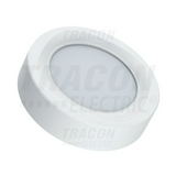 LED mélysugárzó lámpatest 25000h falonkívüli 1x 6W 230V 480lm 4000K IP20 TRACON