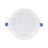 LED mélysugárzó lámpatest 25000h süllyesztett 1x 12W 230V 960lm 4000K IP20 TRACON