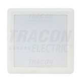 LED mélysugárzó lámpatest négyzetes 25000h falonkívüli 1x 18W 230V 1440lm 4000K IP20 TRACON