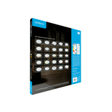 LED mennyezeti lámpatest kerek falonkívüli 1x 30W 220-240V AC 3500lm 4000K IP20 25000h Modee