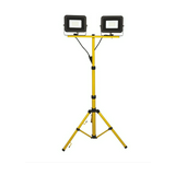 LED munkalámpa állvánnyal 1,5m/H05RR-F 20W 230-250V AC 3600lm 4000K fekete-ház Ispot GAO