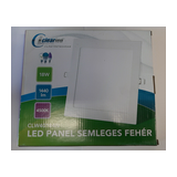 LED mélysugárzó négyzetes süllyesztett 1x 18W 160-265V AC 1440lm 4500K 30000h Clearled