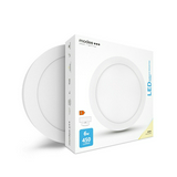 LED panel kerek falonkívüli 1x 6W 220-240V AC 450lm 4000K IP20 30000h A-series Modee