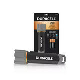 LED rúdlámpa 200lm 150m 30h fekete/szürke 2x Mignon(AA/R6) teleppel IPX6 műanyag DURACELL