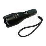 LED rúdlámpa 500lm 3h 3,7V/1,5Ah 18650 IP54 mobil fókusz 1x tölthető akku teleppel TRACON