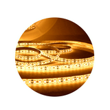 LED szalag (5m) öntapadó 9.6W/m 120db/m 1080lm/m fehér-fényű 12V DC 2700K IP20 8mm x Modee