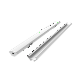 LED szalag profil készlet sarok fekete aluminium 16,6x16,6mm fehér 2m  Prime LED line