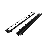 LED szalag profil készlet sarok fekete aluminium 16,6x16,6mm fekete 2m  Prime LED line