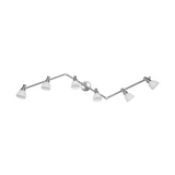 LED szpot lámpatest 6-os falonkívüli 11.4W 220-240V AC 1200lm 2700K IP20 15000h LED Spot LEDVANCE