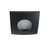 LED szpot lámpatest álmennyezetbe PAR16 1x 35W 220-240V AC GU10 fekete-ház QULES AC L-B KANLUX