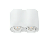 LED szpot lámpatest mennyezetre PAR16 2x 25W 220-240V AC GU10 fehér-ház BORD DLP-250-W KANLUX