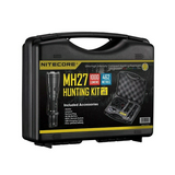 LED vadászlámpa készlet 1000lm 462m USB 18650 1x tölthető akku teleppel MH27 HUNTING KIT NITECORE