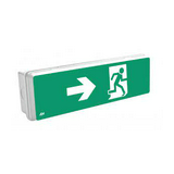 LED vészvilágító 1-3h 30m +4piktogramm 1W 120-240V AC/DC IP65 CL-6017/slave/con/MB ASM-Security matrica méret:325*160mm