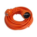 Lengő hosszabbító 3500W H05VV-F 3x 1.5mm2 25m SCHUKO dugó egyenes SCHUKO lengő anya 16A 250V ANCO