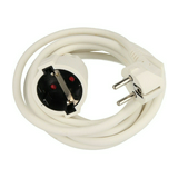 Lengő hosszabbító 3500W H05VV-F 3x 1.5mm2 3m SCHUKO-dugó pipa- SCHUKO-lengő anya 16A ANCO