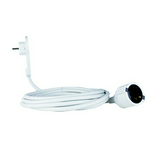 Lengő hosszabbító 3500W lapos dugóval H05VV-F 3x 1.5mm2 3m SCHUKO-dugó pipa- 16A ANCO