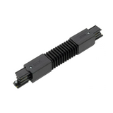 Flexibilis sarokelem 3F világítási sínhez 16A 230-400V 3F falonkívüli fekete XTS 23-2 LIVAL