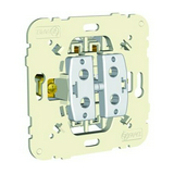 Logus90 105 2x1P csillárkapcsoló betét adapterrel süllyesztett rugós 2- billentyű/gomb Elko EP