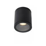LED szpot lámpatest mennyezeti fényforrás nélkül 230V AC GU10 fekete alumínium IP65 AVEN Lucide