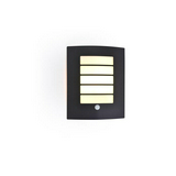 Kültéri fali lámpatest PIR-érzékelős 1x 40W 220-240V AC E27 IP44 SLIM LUTEC
