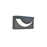 LED kültéri fali lámpatest falonkívüli 1x 14W 220-240V AC 450lm 3000K IP54 LUPS LUTEC