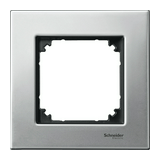 M-Elegance keret platina 1-es vízszintes és függőleges fém platina kezeletlen fényes Schneider