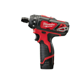 Akkus csavarozó +2x2Ah/Li-ion/M12akku   +töltő +koffer 12V 2x 2Ah 0-4001/min M12BD-202C Milwaukee