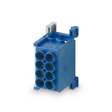 Fővezetéki leágazókapocs 80A kék 2x25+2x25mm2 1P 25mm2/ MOREK
