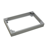 Magasítókeret XL3 4000-hez acél szürke 100mm-ma 725mm-sz 725mm-mé XL3 4000 LEGRAND