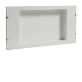 Mélyített panel 700mm széles szekrényhez 600mm galvanizált acél rendszer csavaros Quadro Hager
