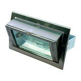 Mélysugárzó lámpatest álmennyezeti fémhalogén 1x 150W 230V AC RX7s ezüst-ház 8100 BRILUM