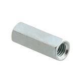 Menetes szár toldó galván/elektrolit horganyzott acél hatszög fejű M10x 30mm WALRAVEN