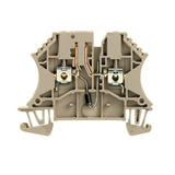 Mérő-bontó sorkapocs 14A 500V csavaros csavaros bézs WTR 2.5 D+ 2STB 6.9/2.3 Weidmüller