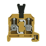 Mérő-bontó sorkapocs 25A 400V csavaros/ csavaros sárga 0.5-4mm2/sokerű SAKC 4/35 Weidmüller